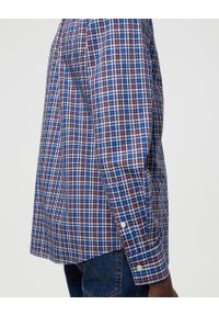 Wrangler - MESKA KOSZULA WRANGLER 1 PKT POPLIN SHIRT DARK BLUE 112371403 #6