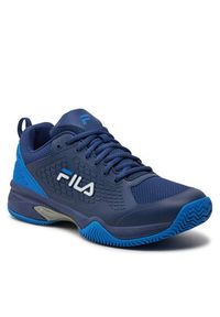 Fila Buty do tenisa Incontro Men FTM23208 Niebieski. Kolor: niebieski. Sport: tenis #4