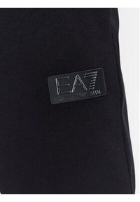 EA7 Emporio Armani Spodnie dresowe 6RPP78 PJARZ 1200 Czarny Regular Fit. Kolor: czarny. Materiał: syntetyk, dresówka, bawełna