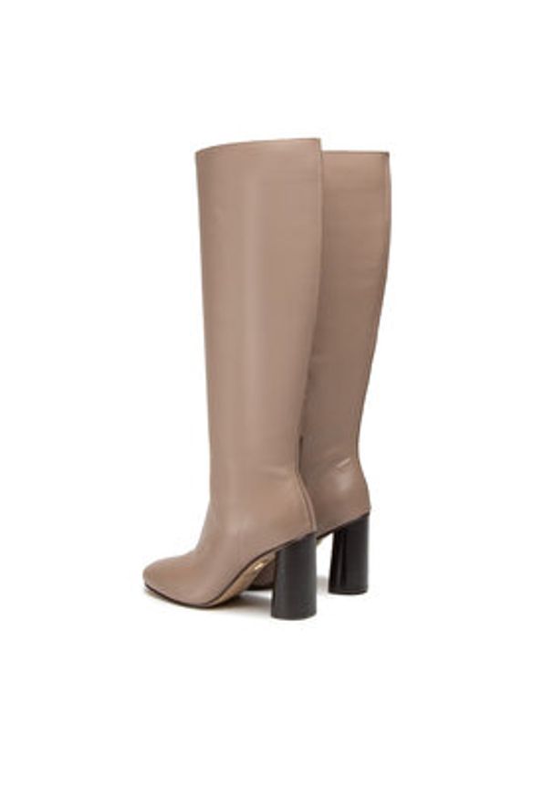 Gino Rossi Kozaki 106267 Beżowy. Kolor: beżowy. Materiał: skóra