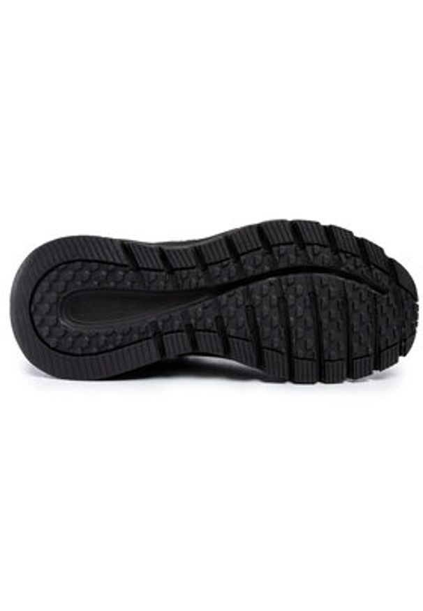 skechers - Skechers Trapery Woodrock 51705/BBK Czarny. Kolor: czarny. Materiał: materiał