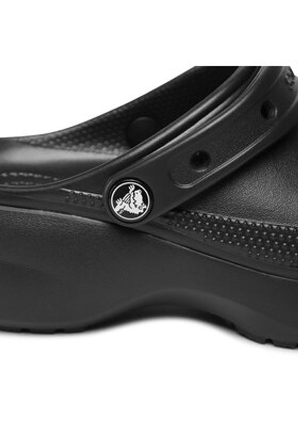 Crocs Klapki Classic Platform Clog 206750 Czarny. Kolor: czarny. Obcas: na platformie