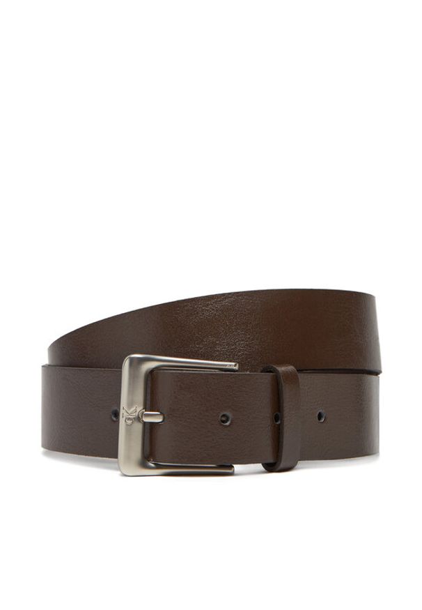Calvin Klein Pasek Męski Classic Buckle 35Mm LV04G7027G Kolorowy. Materiał: skóra. Wzór: kolorowy