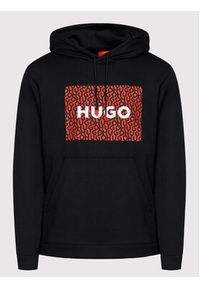 Hugo Bluza Dreeman 50473875 Czarny Relaxed Fit. Kolor: czarny. Materiał: bawełna #4