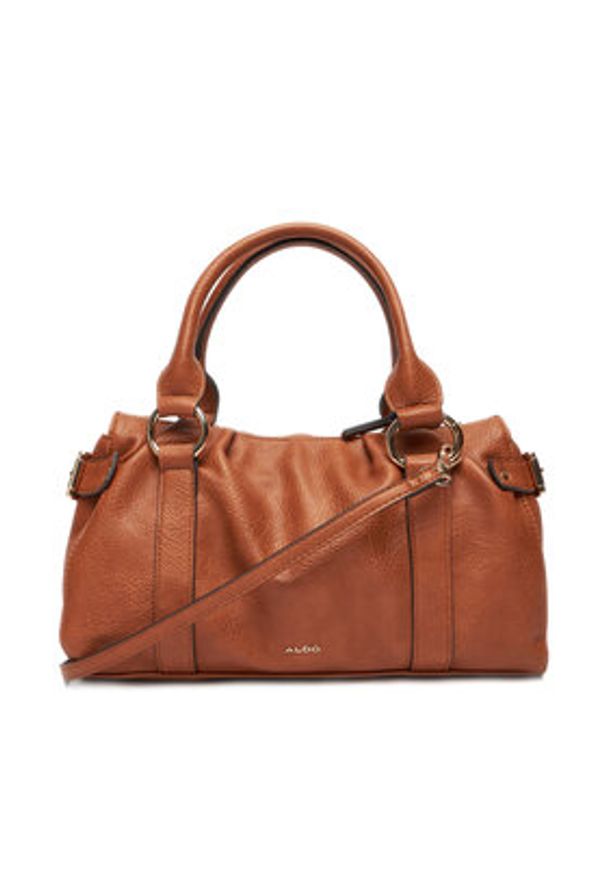 Aldo Torebka Alosa 14143665 Brązowy. Kolor: brązowy. Materiał: skórzane
