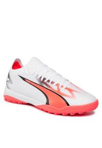 Puma Buty do piłki nożnej Ultra Match Tt 107521 01 Biały. Kolor: biały. Materiał: skóra #4
