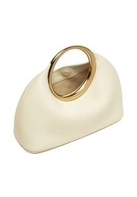 JACQUEMUS Torebka Mini ring handbag 241BA395 Écru. Materiał: skórzane #6