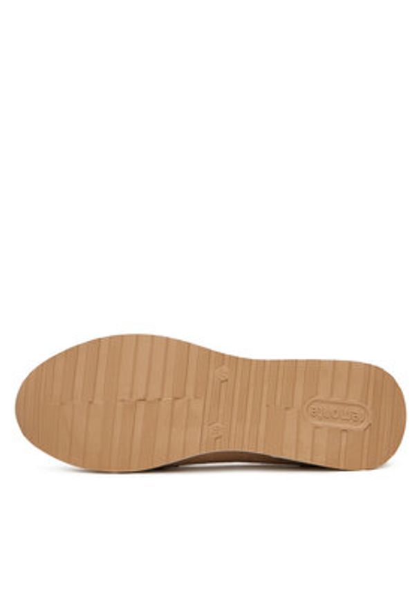 Remonte Półbuty D1G11-62 Beżowy. Kolor: beżowy. Materiał: skóra, zamsz