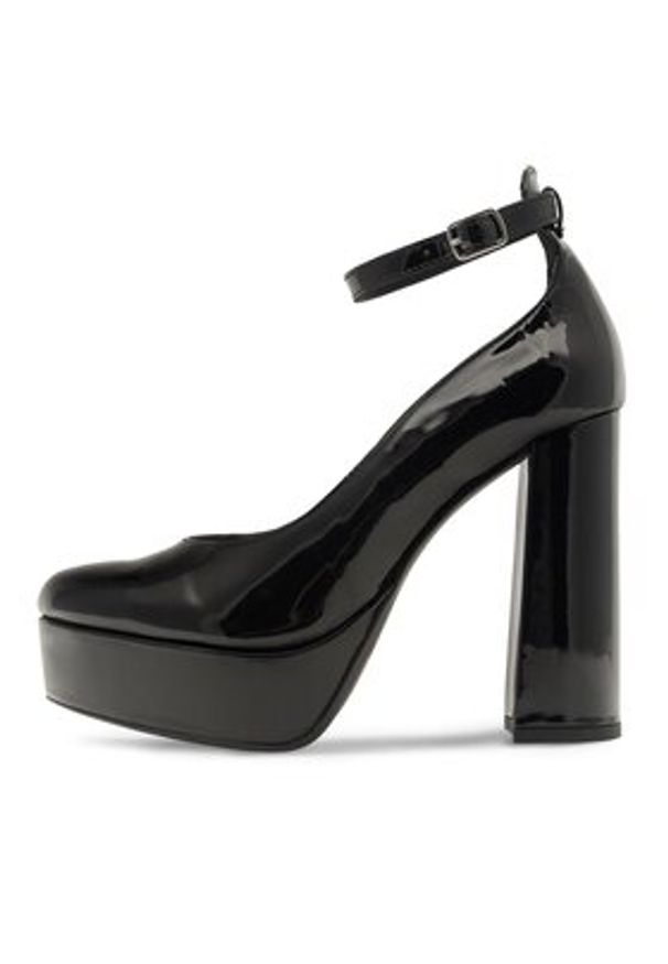 Badura Czółenka HUELVA-111071 Czarny. Kolor: czarny. Materiał: skóra