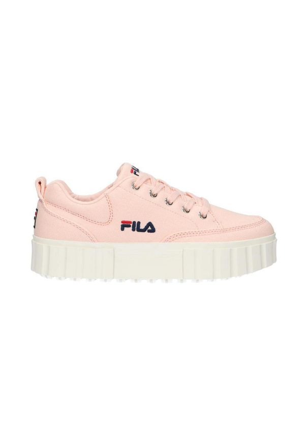 Buty do chodzenia damskie Fila Sandblast C trampki. Kolor: różowy. Sport: turystyka piesza