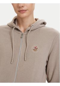 Beverly Hills Polo Club Bluza P-SS26W-F546540 Beżowy Regular Fit. Typ kołnierza: polo. Kolor: beżowy. Materiał: bawełna #5