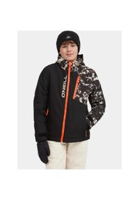 Kurtka Narciarska Dziecięca O'Neill FWC'Cruz Block. Kolor: wielokolorowy, czarny, beżowy. Materiał: materiał. Sezon: zima. Sport: narciarstwo #1
