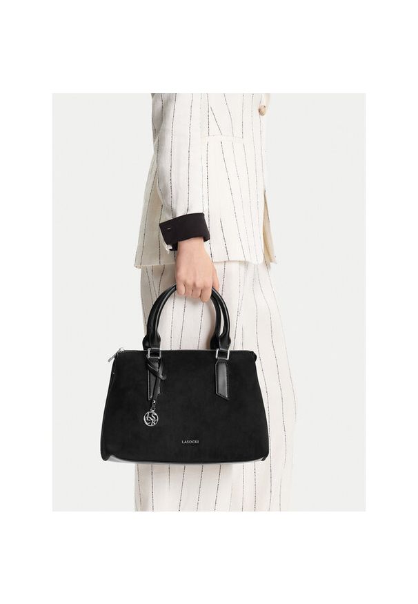Torebka Lasocki. Kolor: czarny
