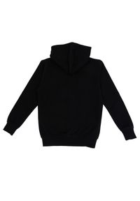 LEONE 1947 APPAREL - Bluza dziecięca z kapturem i zamkiem Basic. Typ kołnierza: kaptur. Kolor: czarny. Sport: joga i pilates #2