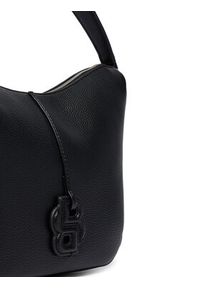 BOSS Torebka Anett New Sm Hobo 50563172 Czarny. Kolor: czarny. Materiał: skórzane #2