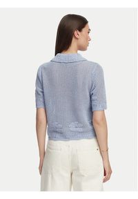 Vero Moda Kardigan Mystic 10342420 Niebieski Regular Fit. Kolor: niebieski. Materiał: bawełna #4