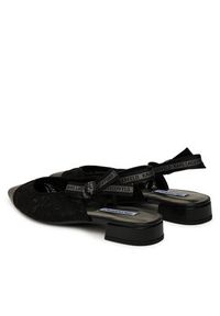Karl Lagerfeld - KARL LAGERFELD Sandały Kerrie KL40152A Czarny. Kolor: czarny. Materiał: materiał