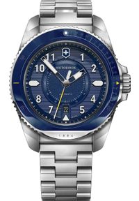 VICTORINOX - Zegarek Victorinox Zegarek męski Victorinox 242010 srebrny. Kolor: srebrny #1