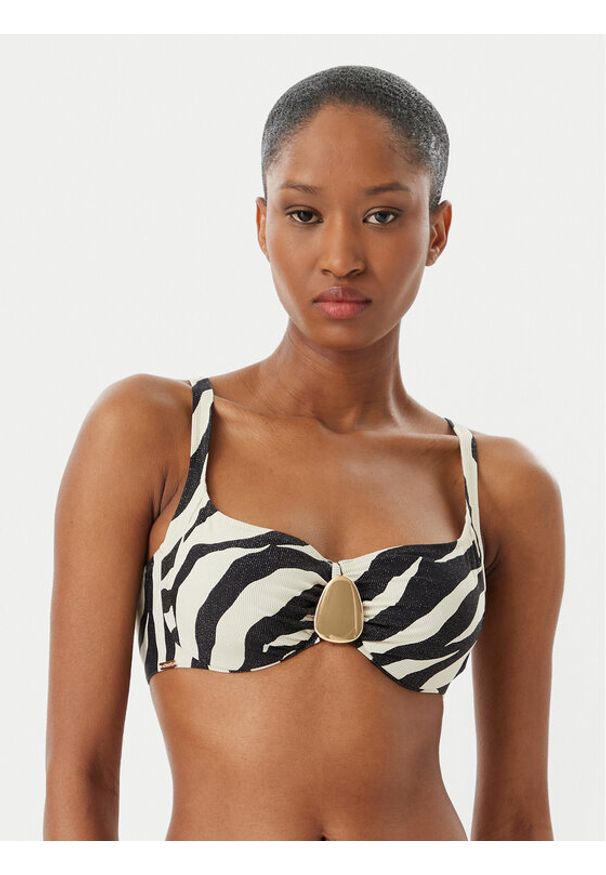 SELMARK - Selmark Góra od bikini BP212 Czarny. Kolor: czarny. Materiał: syntetyk