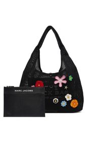 MARC JACOBS - Marc Jacobs Torebka The Daisy Crochet Sack 2P5HSH027H03 Czarny. Kolor: czarny