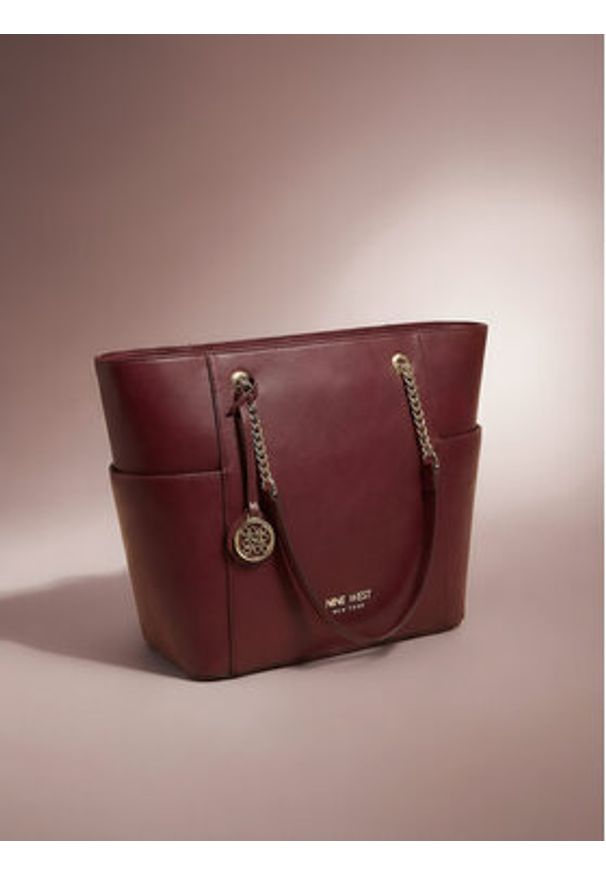 Nine West Torebka CEO-NEBRASKA-LDA8208 Bordowy. Kolor: czerwony