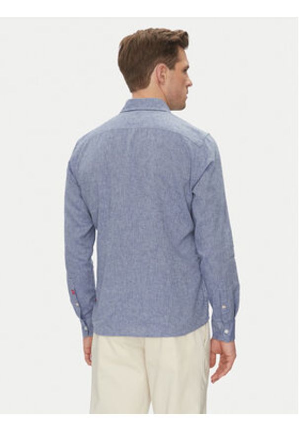 JOOP! Jeans Koszula 15 JJSH-92Hanson2K-W 30045977 Granatowy Regular Fit. Kolor: niebieski. Materiał: bawełna