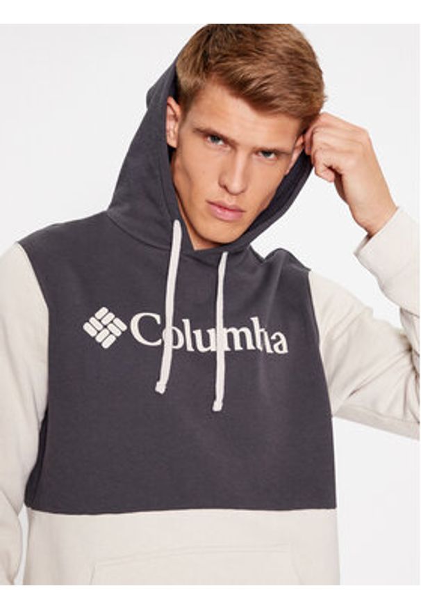 columbia - Columbia Bluza Trek™ Colorblock Hoodie 1976933 Szary Regular Fit. Kolor: szary. Materiał: bawełna