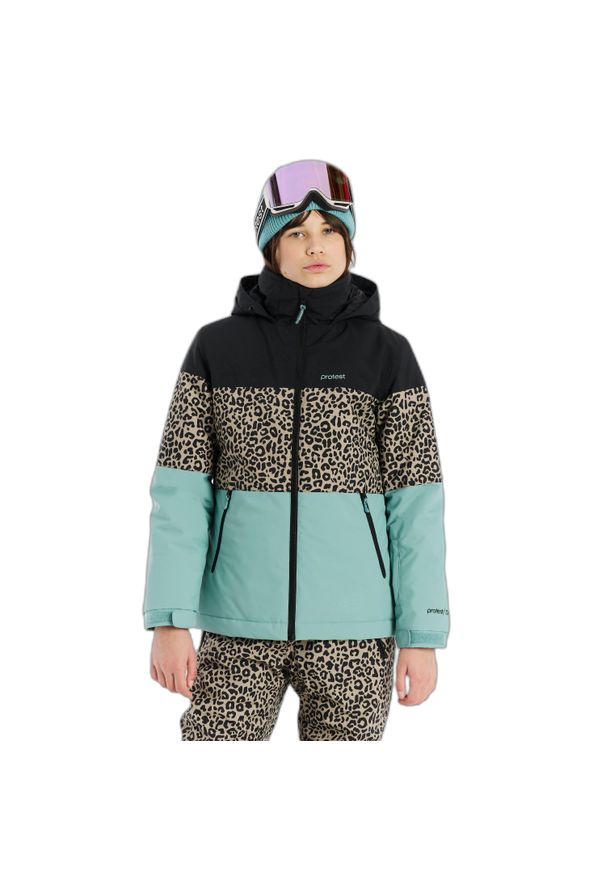 Dziewczęca kurtka narciarska Protest Morena. Kolor: niebieski. Sezon: zima. Sport: narciarstwo