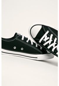 Converse - Tenisówki Chuck Taylor All Star Dainty. Nosek buta: okrągły. Zapięcie: sznurówki. Kolor: czarny. Materiał: guma #4