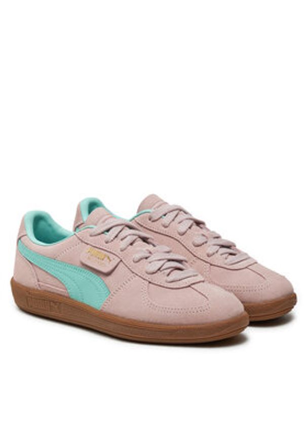 Puma Sneakersy Palermo 396463 23 Szary. Kolor: szary. Materiał: skóra, zamsz