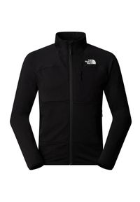 The North Face - Bluza dresowa sportowa męska Stormgap Powergrid. Kolor: czarny. Materiał: poliester, elastan