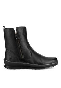 Remonte Botki R8482-01 Czarny. Kolor: czarny. Materiał: skóra #1