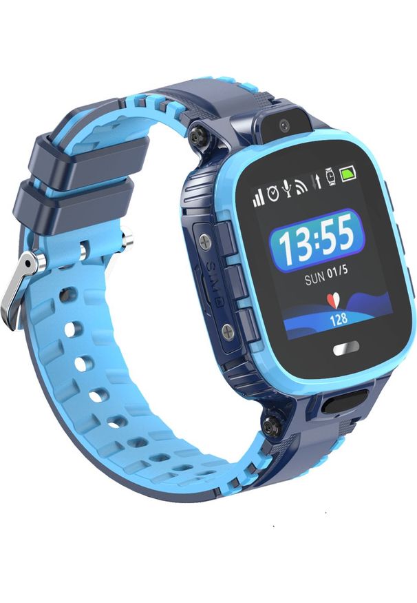 CALMEAN - Smartwatch Calmean Active Niebieski. Rodzaj zegarka: smartwatch. Kolor: niebieski