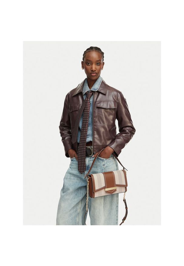 Karl Lagerfeld - Torebka KARL LAGERFELD. Kolor: beżowy