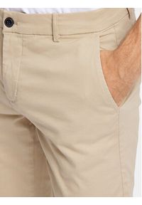 Lindbergh Chinosy 30-005044 Beżowy Slim Fit. Kolor: beżowy. Materiał: bawełna #8