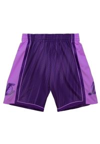 Mitchell & Ness - Szorty Los Angeles Lakers Monochrome Swingman. Kolor: fioletowy. Sport: koszykówka #1
