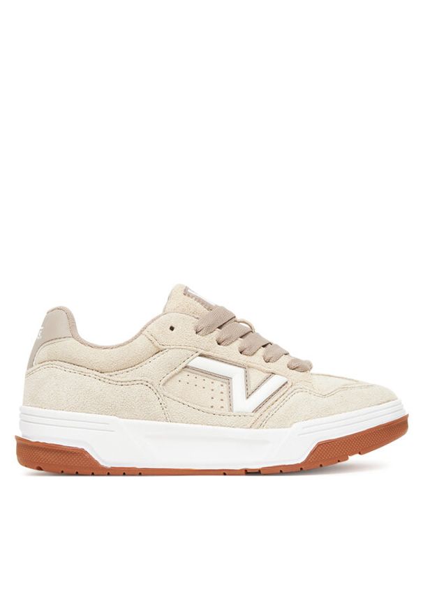 Vans Sneakersy Upland VN000D7089F1 Beżowy. Kolor: beżowy. Materiał: skóra
