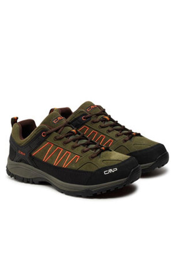CMP Trekkingi Sun Hiking Shoe 31Q4807 Zielony. Kolor: zielony. Materiał: zamsz, skóra. Sport: turystyka piesza