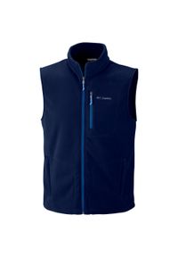 columbia - Columbia Bezrękawnik Fast Trek 1460001467. Kolor: niebieski. Długość rękawa: bez rękawów