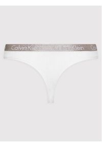 Calvin Klein Underwear Stringi 000QD3539E Biały. Kolor: biały. Materiał: bawełna #4