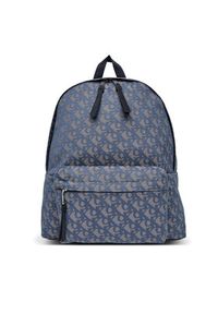 Calvin Klein Jeans Plecak Unstructured Monogram Backpack 4 LV04G3116G Niebieski. Kolor: niebieski. Materiał: materiał #3