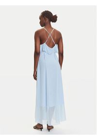 Vero Moda Sukienka wieczorowa Camille 10336405 Błękitny Regular Fit. Kolor: niebieski. Materiał: syntetyk. Styl: wizytowy #5