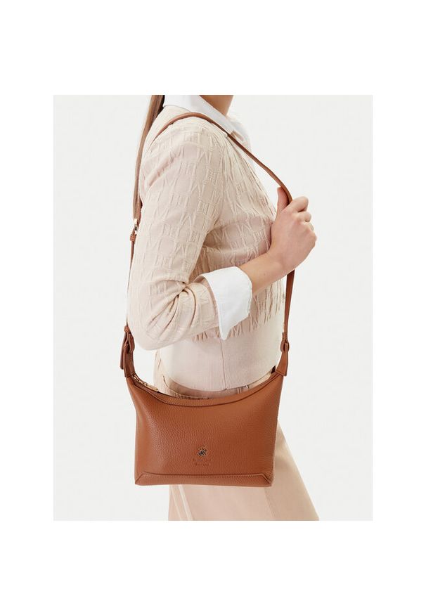 Torebka Beverly Hills Polo Club. Kolor: brązowy