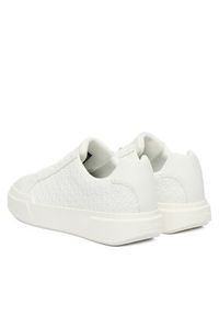 Calvin Klein Sneakersy Chunky Cupsole Laceup Lth Aop YW0YW02058 Biały. Kolor: biały. Materiał: skóra #2