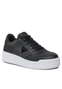 Guess Sneakersy Miram FLPMIR ELE12 Czarny. Kolor: czarny. Materiał: skóra #5