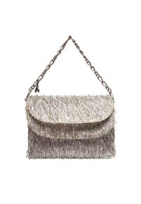 Patrizia Pepe Torebka 2B0156/A672-FG52 Srebrny. Kolor: srebrny