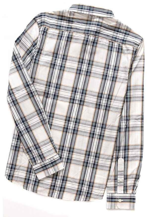 Wrangler - WRANGLER LS 1PKT BUTTON DOWN KOSZULA MĘSKA WHITE W5883TP12 112129655. Typ kołnierza: button down