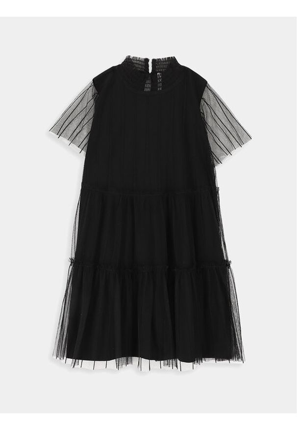 COCCODRILLO - Sukienka elegancka Coccodrillo. Kolor: czarny. Materiał: syntetyk. Styl: elegancki