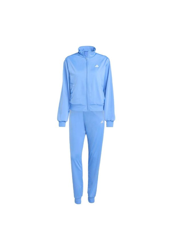 Adidas - Dres Essentials Feel Cozy. Kolor: niebieski. Materiał: dresówka. Sport: fitness