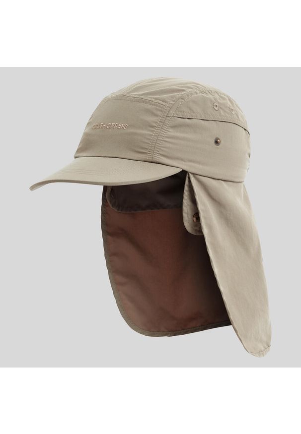 CRAGHOPPERS - Czapka z daszkiem dziecięca Craghoppers NosiLife Desert Hat II. Kolor: brązowy